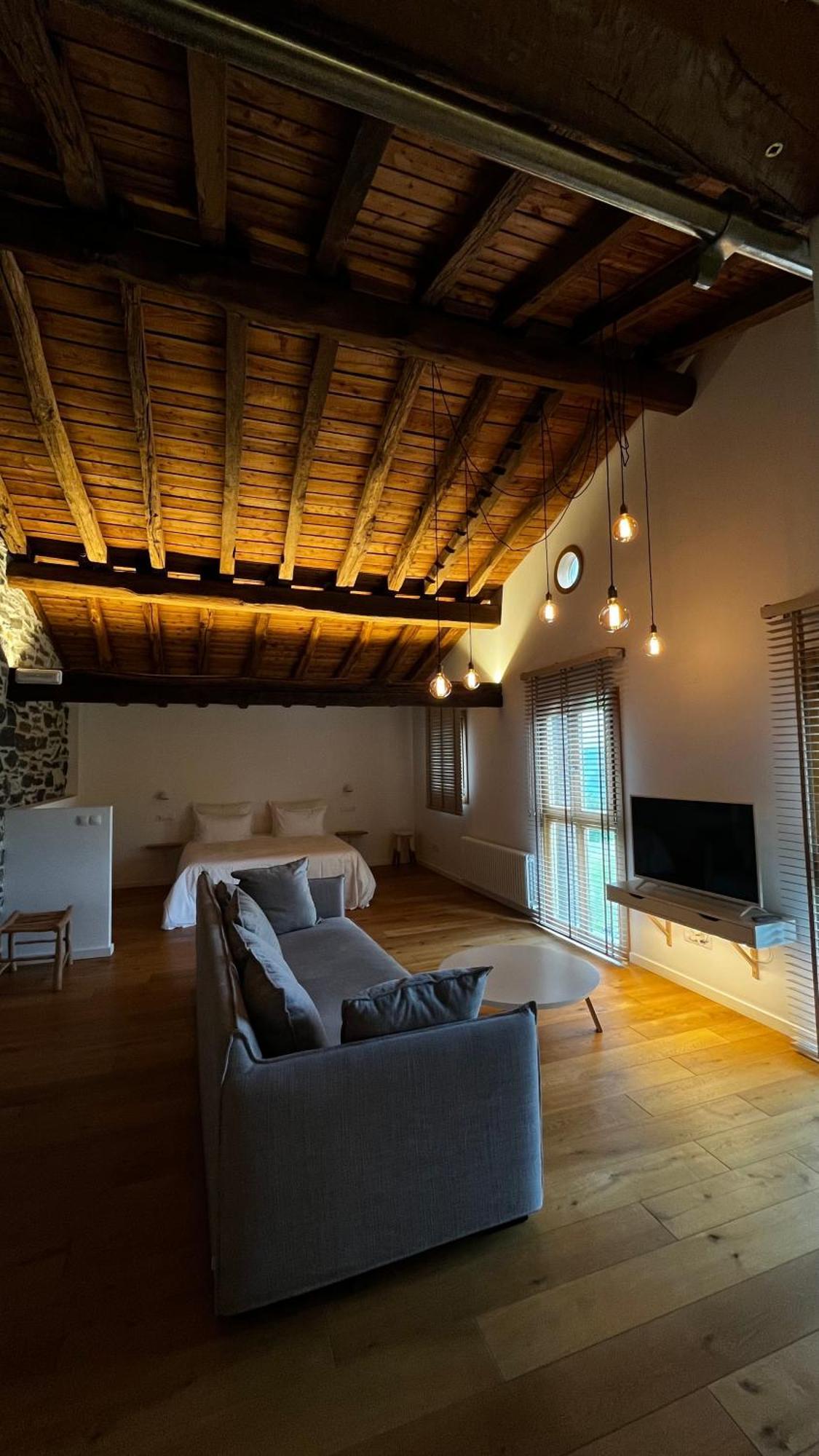 Izal Landetxea Pension Bergara Buitenkant foto